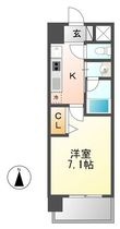 高畑レジデンスの間取図