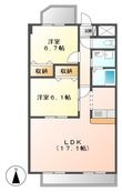 グランリーオの間取図