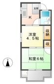 リバーサイドゆうの間取図