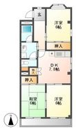 アネックス栄Ⅱの間取図