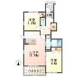 ベルフローラ八神 Aの間取図