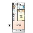 ディアコートKⅡの間取図