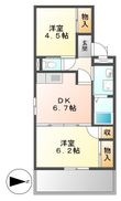 クレール大島の間取図