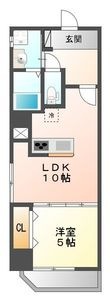 Notre chez nous SANNOU (ノートルシェヌー山王)の間取図