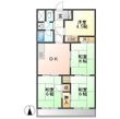 コーニッシュ西中島の間取図