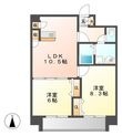 名古屋市中川区荒子１丁目の間取図