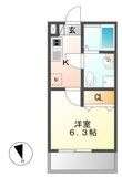 CRASTINE 中島 Sta.(クラスティーの間取図