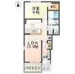 名古屋市港区大西2丁目の間取図