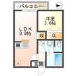mia casa 十一番町(ミアカーサジュウイチバンチョウ)の間取図