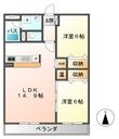 ロイヤルコートの間取図