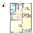 エクセルコーポ材木町の間取図