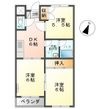 長瀬ロイヤルレジデンスＢ棟の間取図