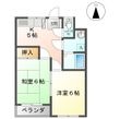 ファミール常田の間取図