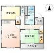 コーポ上原の間取図