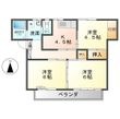 古里ハイツの間取図