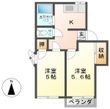 シャトレーゼ神畑の間取図