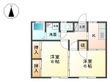 コーポ舞沢Ｂの間取図