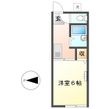 シティハイム山崎Aの間取図