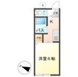 シティハイム山崎Aの間取図