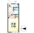 シティハイム山崎Aの間取図