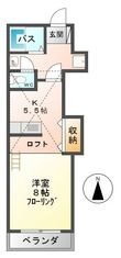 ミレニアム常入の間取図