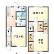 コーポ泉3号棟の間取図