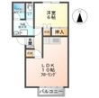 Ｔハイツ上田原の間取図