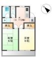ハイツ鞍掛の間取図