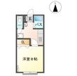 グリーンハイツの間取図