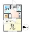 メープル上田Ⅰの間取図