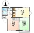 アトウレあすかBの間取図