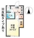 田玉ハイツ５号棟の間取図
