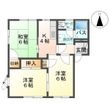 フレグランス・カナンの間取図
