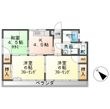 コーポ堀の間取図