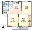アステールinそめや台B棟の間取図