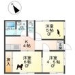 酒井ハイツの間取図