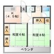 晴和ハイツの間取図