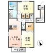 ルミエール常磐城の間取図