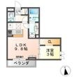 トリシア横町SOUTHの間取図