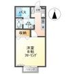 写真：セジュール1階の間取図