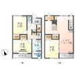 chez bonheur C/Dの間取図