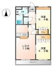 サンパレスダンディ　B棟の間取図