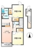 アルモニーメゾンⅡの間取図