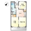 グレイスタウンMIWA Aの間取図