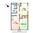 サンライズ ウエストの間取図