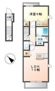 アルモニー Bの間取図