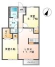 Sun Sun House1の間取図