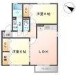 シェルクレール四番館の間取図