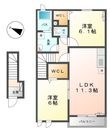 フォレストヒルアネックスの間取図