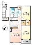 Stella・K Ⅰの間取図